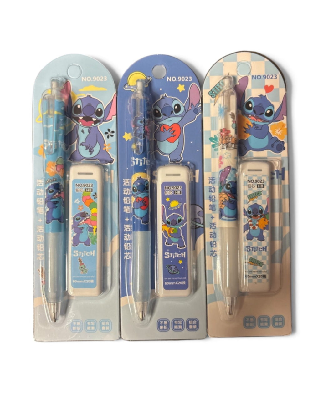 Stitch Mechanical Pencil set of 3